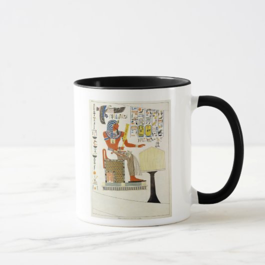 Mug Peinture murale des tombes des rois de Thebes, (Droite)