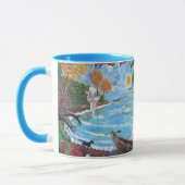 Mug Peinture murale du Costa Rica (Gauche)