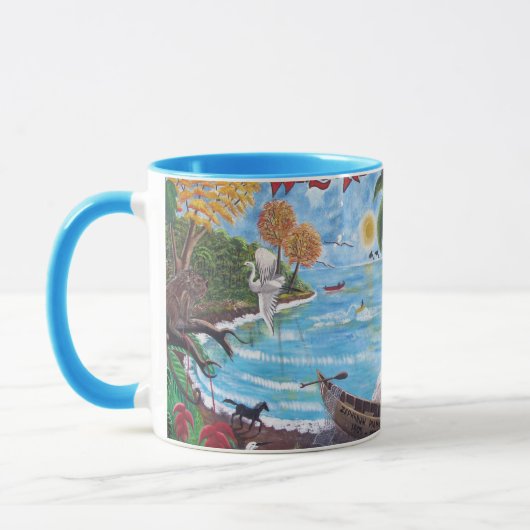 Mug Peinture murale du Costa Rica (Gauche)