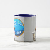 Mug Peinture murale hawaïenne de l'Israël d'art de rue (Centre)