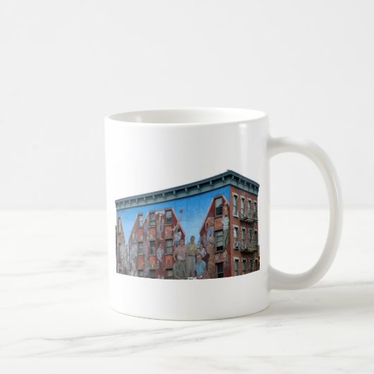 Mug Peinture murale sur le bâtiment dans l'Espagnol (Droite)