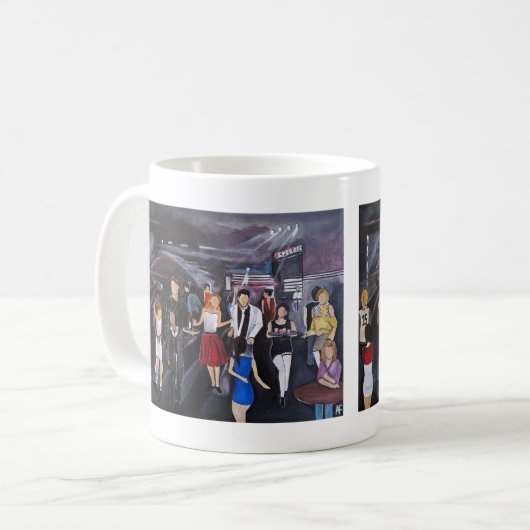 Mug Peinture No Control par Alfred Fox (Devant gauche)