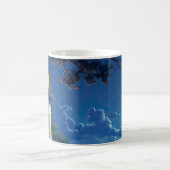 Mug Peinture numérique d'un phare au clair de lune (Centre)