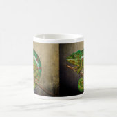 Mug Peinture numérique Panther Chameleon (Centre)