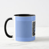 Mug Peinture Nuthatch à poitrine blanche Art original (Gauche)
