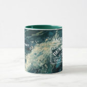 Mug Peinture Ocean Whitecaps (Centre)