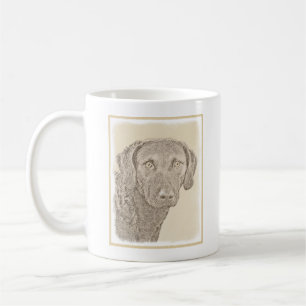 Mug Peinture originale de chien par Retriever de Chesa
