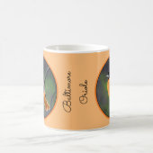 Mug Peinture Oriole - Art Oiseau Original (Centre)