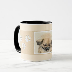 Mug Peinture Pekingese - Cute Original Chien Art