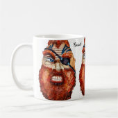Mug Peinture pirate "Bonjour !" (Gauche)