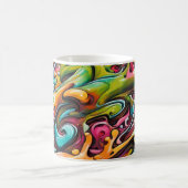 Mug Peinture psychédélique (Centre)