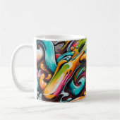 Mug Peinture psychédélique (Gauche)