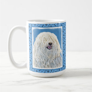 Mug Peinture Puli - Cute Original Chien Art