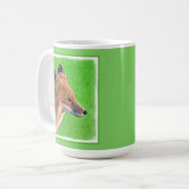 Mug Peinture Red Fox - Art original de la faune (Devant gauche)