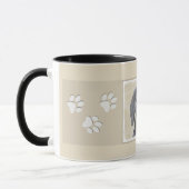 Mug Peinture Retriever à revêtement plat - Art Chien o (Gauche)