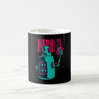 Mug Peinture | Robot Spray Peinture Grafi Bar Code
