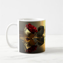 Peinture Rose romantique