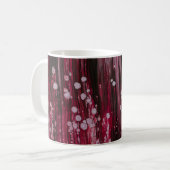 Mug Peinture rouge abstraite (Devant gauche)