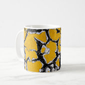 Mug Peinture roulotte jaune cramé (Devant gauche)