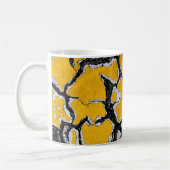 Mug Peinture roulotte jaune cramé (Gauche)