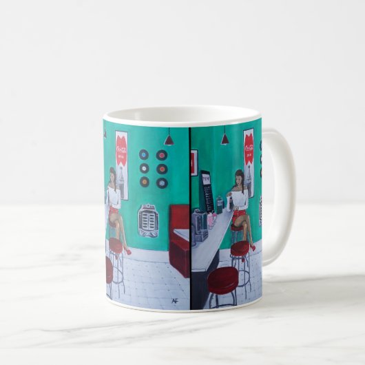 Mug Peinture Runaround Sue par Alfred Fox (Devant droit)