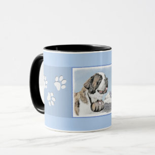 Mug Peinture Saint-Bernard - Jolie illustration origin