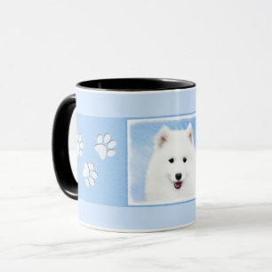 Mug Peinture Samoyed Puppy - Jolie Art Original Chien