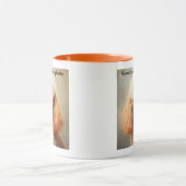 Mug Peinture standard à l'huile de caniche avec légend (Centre)