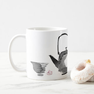 Mug Peinture Sumi-e Encre Avec Citation Zen