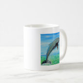 Mug Peinture sur dauphin (Devant droit)