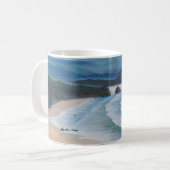 Mug Peinture sur la mer de Cannon Beach (Devant gauche)