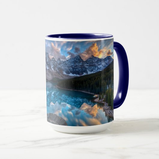 Mug Peinture sur la Moraine (Devant droit)
