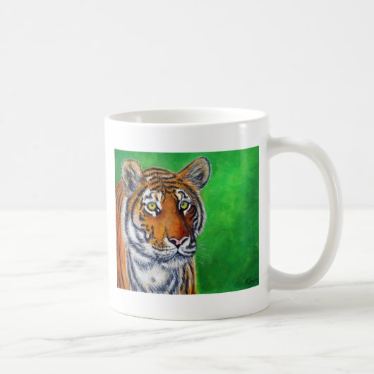 Mug Peinture sur tigre (Droite)