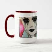 Mug Peinture sur un (Gauche)