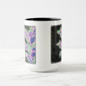 Mug Peinture sur une orchidée tropicale (Centre)