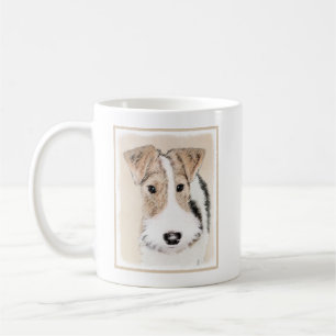 Mug Peinture Terrier de Renard de fil - Cute Original 