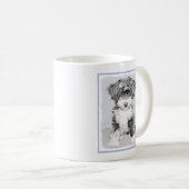 Mug Peinture Tibétaine Terrier - Cute Original Chien A (Devant droit)