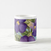 Mug Peinture tropicale pourpre de fleur - multi (Centre)