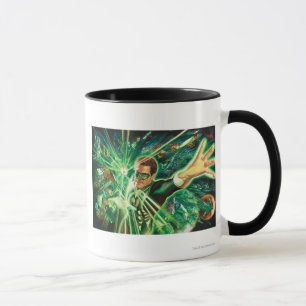 Mug Peinture verte de lanterne