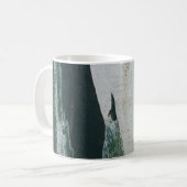Mug Peinture verte, noire et beige (Devant gauche)