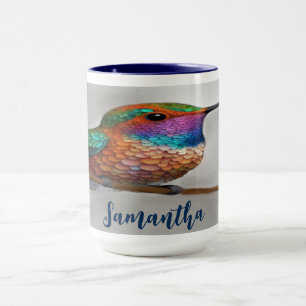 Mug Peinture vibrante de colibri d'Allen