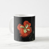 Mug Peinture vintage Vie morte avec Fleurs (Devant gauche)