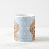 Mug Peintures de chien de Labradoodle/amour de (Centre)