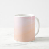Mug Peintures rose et orange (Devant droit)