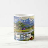 Mug Pekin Canards Peinture numérique Conception de env (Centre)