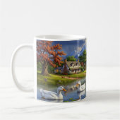 Mug Pekin Canards Peinture numérique Conception de env (Gauche)