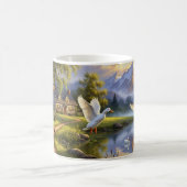Mug Pekin Canards Peinture numérique Conception de env (Centre)