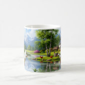 Mug Pekin Canards Peinture numérique Conception de env (Centre)