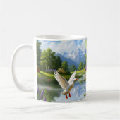 Mug Pekin Canards Peinture numérique Conception de env (Gauche)