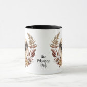 Mug Pekingese Chien - couronne d'automne (Centre)